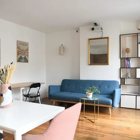 Apartment Very Bright 47 M Nest In 20th Paris